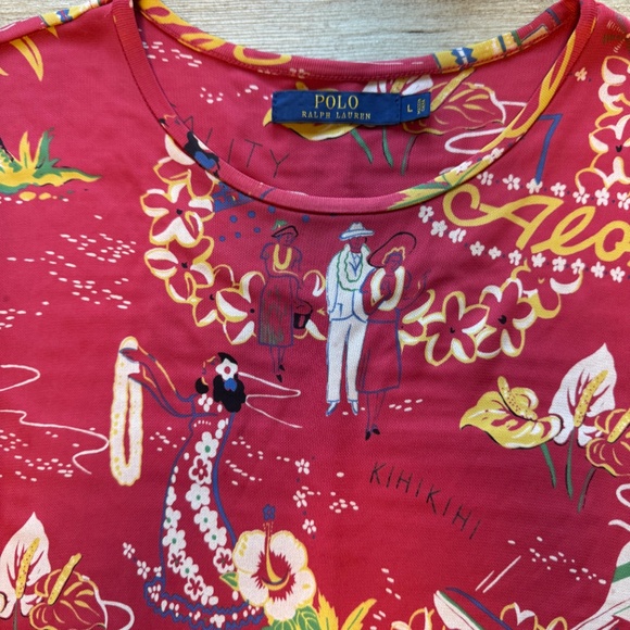 Polo for Ralph Lauren Hawaiian print dress - Picture 2 of 8